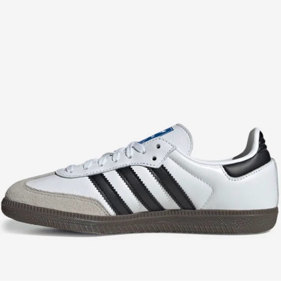 ADIDAS Samba OG J White - IE3675 JUNIOR SIZE Youth Sneakers Brand NEW - Picture 2 of 15